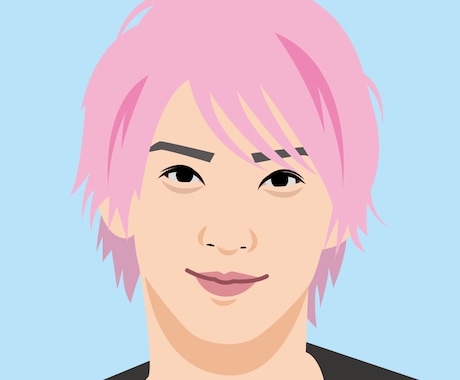 リアルでポップな似顔絵描きます SNSのアイコン、プロフィール画像等に是非!! イメージ2