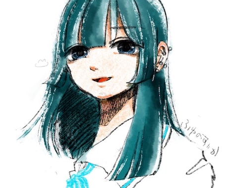 水彩画風のイラスト描きます イメージ1