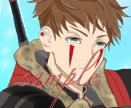 全身以外のアイコン、イラストを作成します 色合い濃いめのクッキリ絵!素人画ですが絵を描くのは大好き! イメージ2