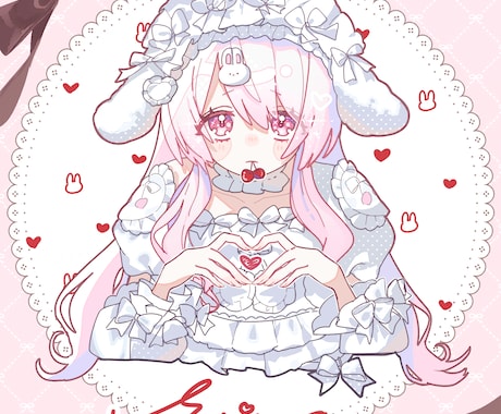 先着限定価格！かわいい女の子のイラスト制作します ポップでオシャレなイラストが得意です！ イメージ2