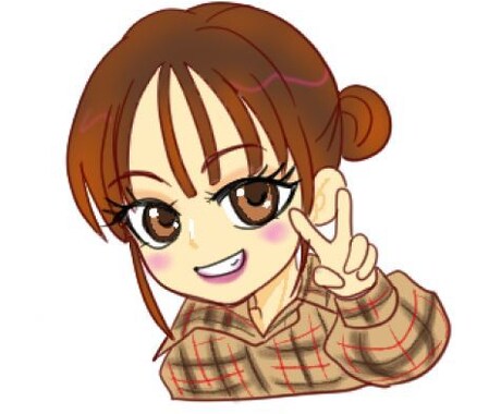 似顔絵アイコンイラスト作成承ります ゆるかわ系からカッチリ系までマルチに承ります イメージ2