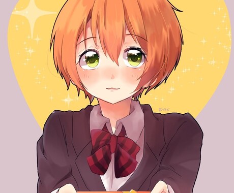 最短2日で！超可愛いデジタルイラスト描きます 男子、女子、ちびキャラ、BL/GL…お好みのイラスト描きます イメージ1