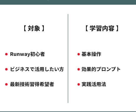 AI歴4年の講師がRunwayの使い方を教えます Gen-4.5対応｜広告・採用動画も作れる実務伴走レッスン イメージ2
