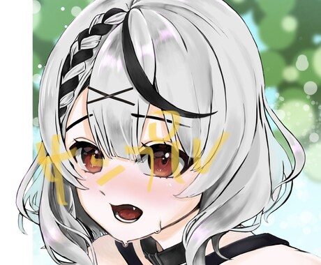SNS用アイコン描かせていただきます 地雷系がすきです‼️が、アイドルが描きやすいです‼️ イメージ2