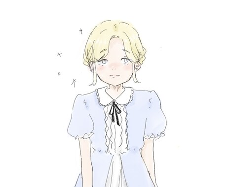 ゆるふわ繊細なタッチでかわいい女の子描きます SNSアイコン、似顔絵、ちょっとした挿し絵、プレゼントなどに イメージ2