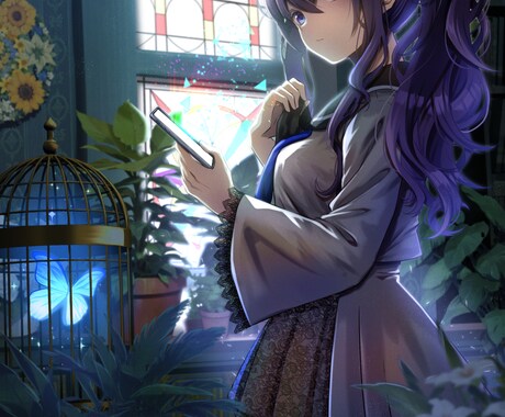 商用可◎美麗イラスト制作致します キャラデザ/動画配信用/グッズ用に！まずはご相談ください イメージ2