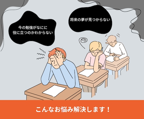 お子様の将来のビジョンを一緒に描きます 体験のデザインの手法で将来どんな生活を送りたいかを描きます イメージ2