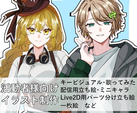 イラスト制作いたします 丁寧で迅速なやり取りで安心！複数案の提示可能！ イメージ1