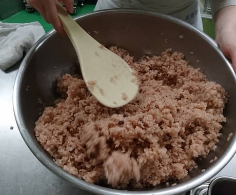 和菓子屋の赤飯の技、教えます ちゃんと、コツがあります赤飯には赤飯のセオリーがあります イメージ1