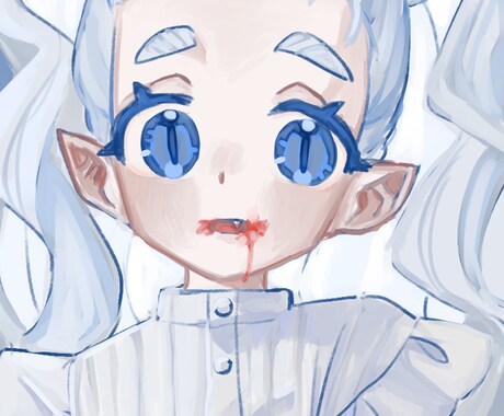 最短1日！可愛くて使いやすいSNSアイコン描きます ポップでかわいい厚塗りであなたのプロフィールを彩ります イメージ2