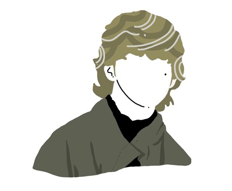 シンプルな暖かい手書きイラストでアイコン描きます おしゃれなカラーセレクトでもっと自分を好きになるアイコンを☆ イメージ2