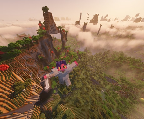 マイクラをMODで軽量化・美化します いつものマイクラを映画のように美しく、見やすく！ イメージ1