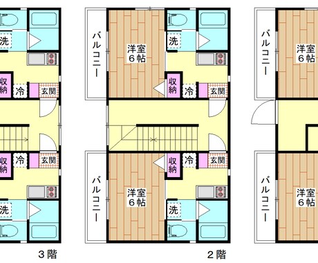 見やすい間取り作成致します 手書き間取りなど作成可能！いつでもご連絡下さいませ！ イメージ2