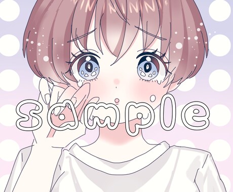 可愛いアイコン描きます あなただけの可愛いアイコンいかがですか？ イメージ2