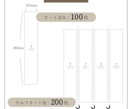 01-かわいいロゴ帯をお作りします ロゴのデザイン〜印刷・発送まで対応致します イメージ2