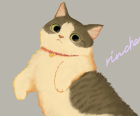 触りたくなる！ふわふわな動物の絵を描きます イメージ1