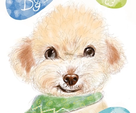 やさしいタッチでペットの似顔絵を描きます 絶賛修行中！お手頃価格で請け負います！ イメージ2