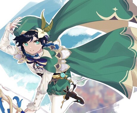 サムネイル・イラスト等全般のイラストお届け致します 活動者様のサムネイルやSNS用アイコンにいかかでしょうか！ イメージ2