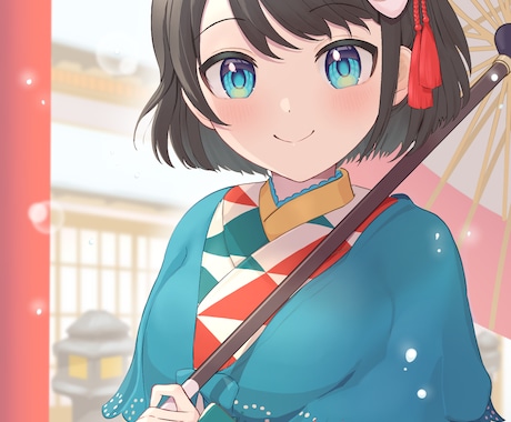 Vtuber様向けイラスト作成します 用途に応じてサイズ毎に納品可！丁寧に対応致します！ イメージ2