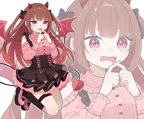 歌ってみたMVなどイラスト描きます Vtuber、歌ってみたなどに使えるイラストを描きます イメージ2