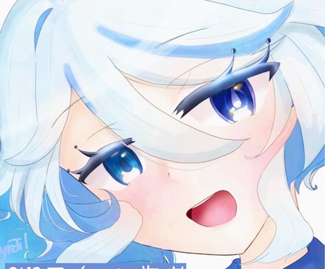 イラストアイコンを作成します 最安値◎短納期◎ファンタジー系少女アイコンでSNSを彩る♪ イメージ1