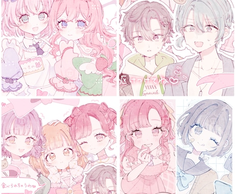 簡易イラスト制作承ります イメージ1