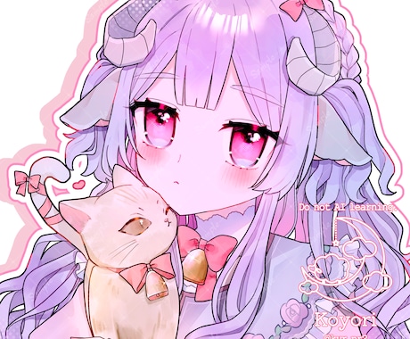 かわいい雰囲気♡お好きな1枚絵作成します イメージ1