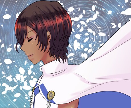 アイコン、キャス画、ヘッダー、挿絵イラスト描きます (値下げ)二次創作でもご要望に合わせて描きます イメージ1