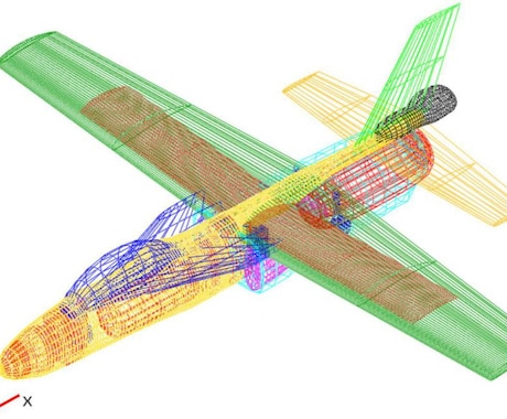 注文詳細調整用・航空機３Dモデル作ります 航空機３D－CADモデル作ります　の詳細調整用出品ページ イメージ1