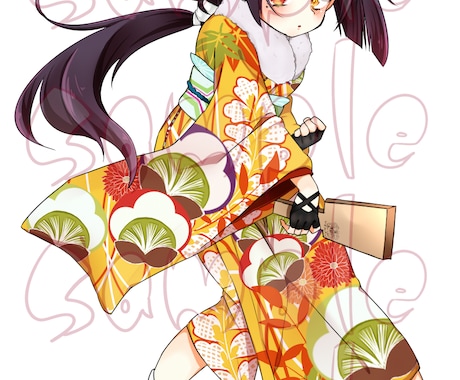 ゲーム・動画用立ち絵イラスト描きます 表情・衣装差分可能!!キャラクターを輝かせたい！ イメージ2