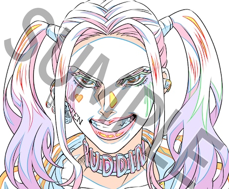 プロのアニメーターがアニメ原画風アイコンを描きます 高解像度ですので印刷やイラストとしても使えます！ イメージ2