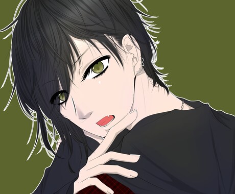 少女漫画風の絵柄で美麗アイコン作成します 華やかな絵柄で人目を引くあなただけのアイコンを制作します イメージ2