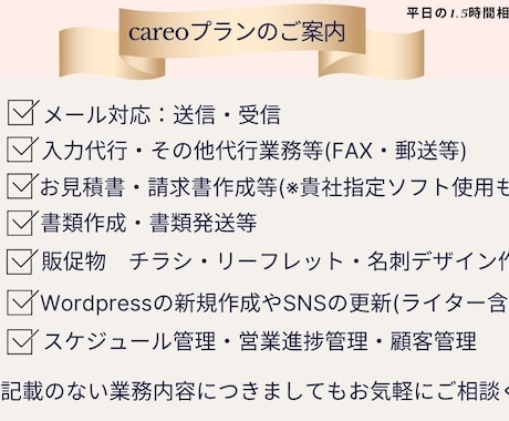 お試し月額プランで新登場！事務作業代行いたします 秘書の女性目線のきめ細やかで丁寧な対応です イメージ2