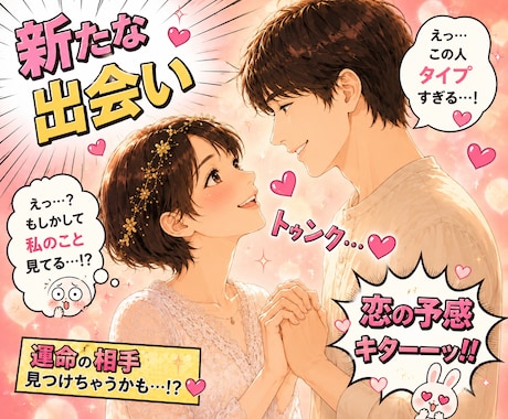 新たな出会い♡これからご縁あるお相手を視ます もしかしたら運命かもしれない...！アゲサゲなしで霊視で導く イメージ1