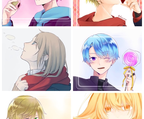 SNSなどのイラストアイコンをお描きいたします TwitterやLINE、YouTubeなどに使用可能です！ イメージ1