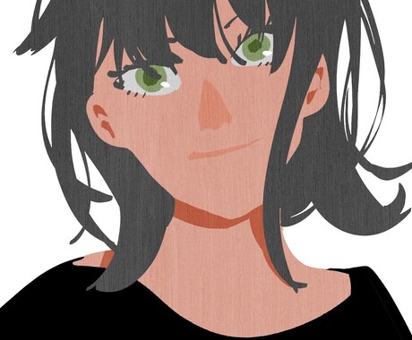 パッと目を引く!シンプルアイコン描きます イメージカラーを強く打ち出し人物像を伝える イメージ2