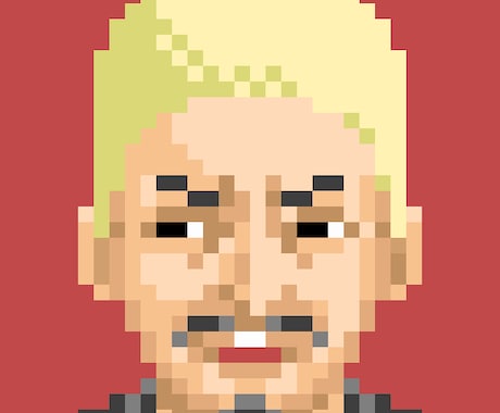 ドットで似顔絵作ります 他では真似できない！ドット絵の似顔絵を作成します！ イメージ1