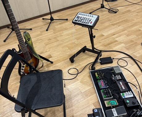 ベースのアレンジ、recをいたします 楽曲をより派手に、華やかにするベースを弾かせて頂きます。 イメージ2