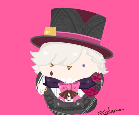 韓国風のかわいいミニキャライラストを描きます 韓国に行き何度も研究したゆるかわデフォルメイラストです。 イメージ1