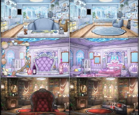 最短5日！★高品質な背景イラストを制作します 企業実績多数！VTuber様配信背景/IRIAM背景/etc イメージ2