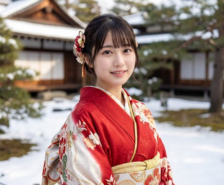 成人式前後撮り人生に一度の晴れ姿を丁寧に撮影します 一生の思い出を。プロカメラマンが撮影します イメージ2