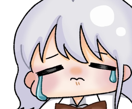 配信サービス等のスタンプ描きます デフォルメのかわいいモチモチした人物・動物イラスト描けます イメージ2