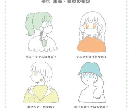 ゆるい＆かわいい雰囲気のイラストを制作します --- 「安く」「早く」あなただけのアイコンイラスト --- イメージ2