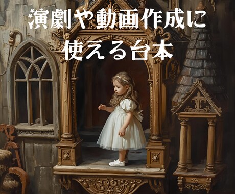 演劇や動画作成に使えるシナリオを販売します 創作活動や動画の作成、演劇などの台本としてお使いください イメージ1