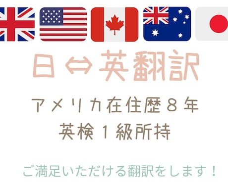 1,000円ぽっきり！日英・英日翻訳します 【先着10名様キャンペーン中】各種文書対応*1500字まで* イメージ1