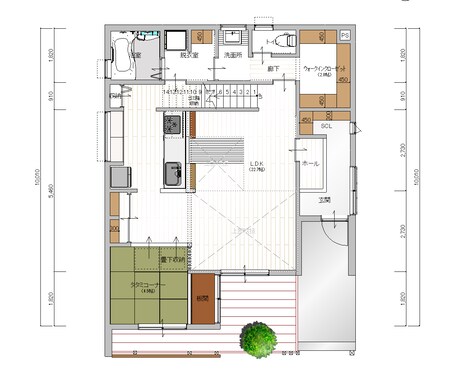 簡易外観パース含めた住宅の間取りプラン作成致します 女性建築士が間取りプランをご提案させていただきます イメージ2