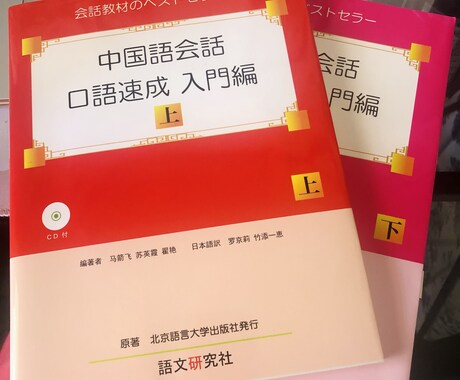 超入門から上級までオンライン中国語レッスンをします 教科書で学べない中国語を教えちゃいます〜！ イメージ1