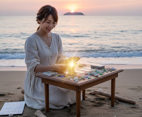 離島からの鑑定。澄んだ波動で魂の縁を可視化します ツインレイ鑑定・瀬戸内海の離島で魂の縁エーテルコードを紐解く イメージ2
