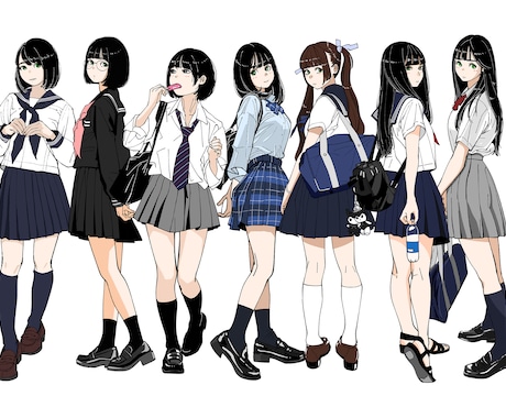イラスト、似顔絵、アイコンを描きます SNSでイラストを投稿。500から1000いいねが付きます イメージ2