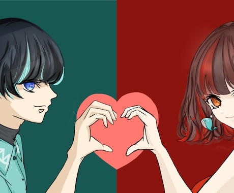 ペア画作成 ペア画」のアイデア 180 件【2025】 | 画, ペア画 かわいい